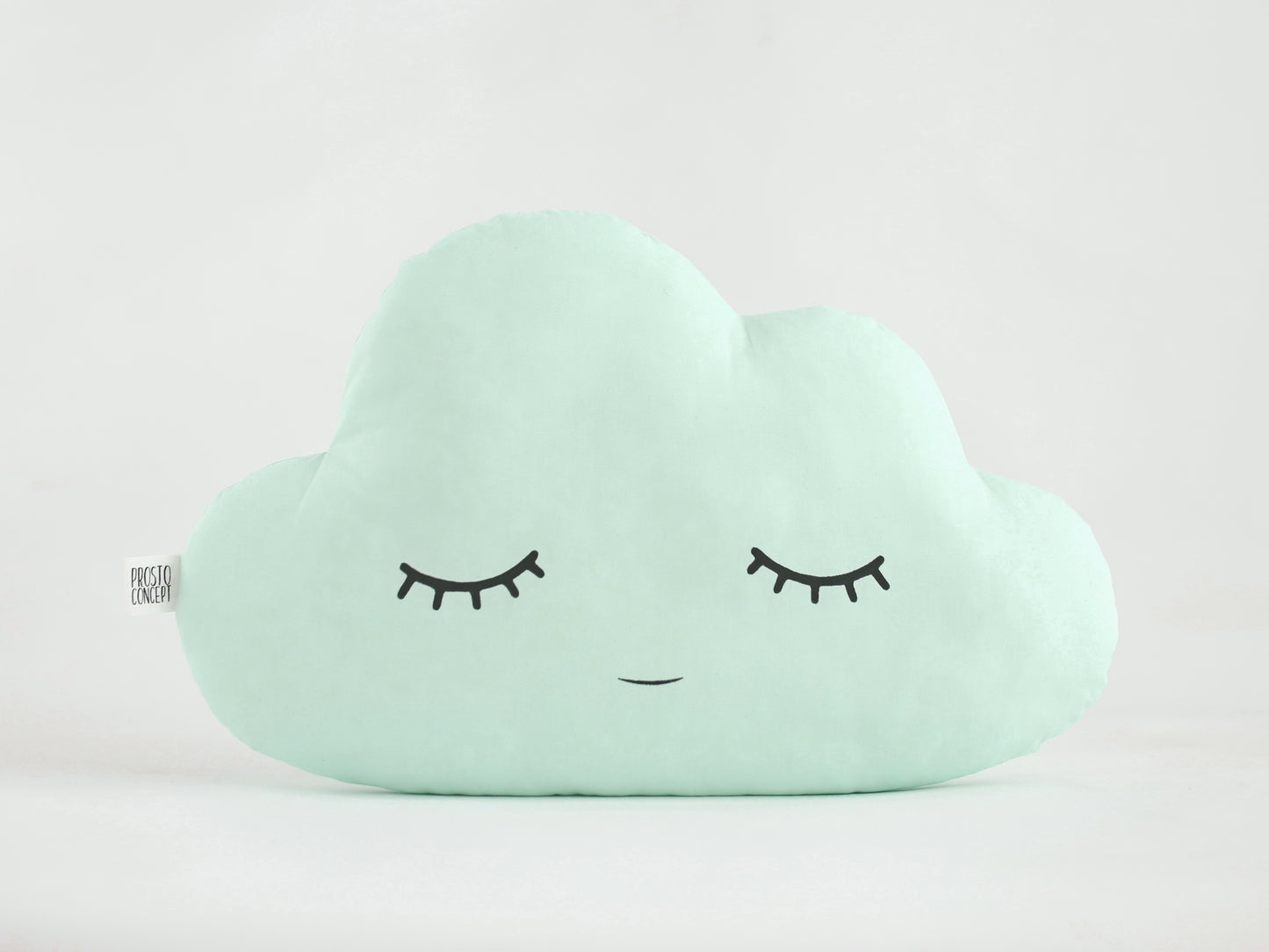 Green Mint Cloud Pillow