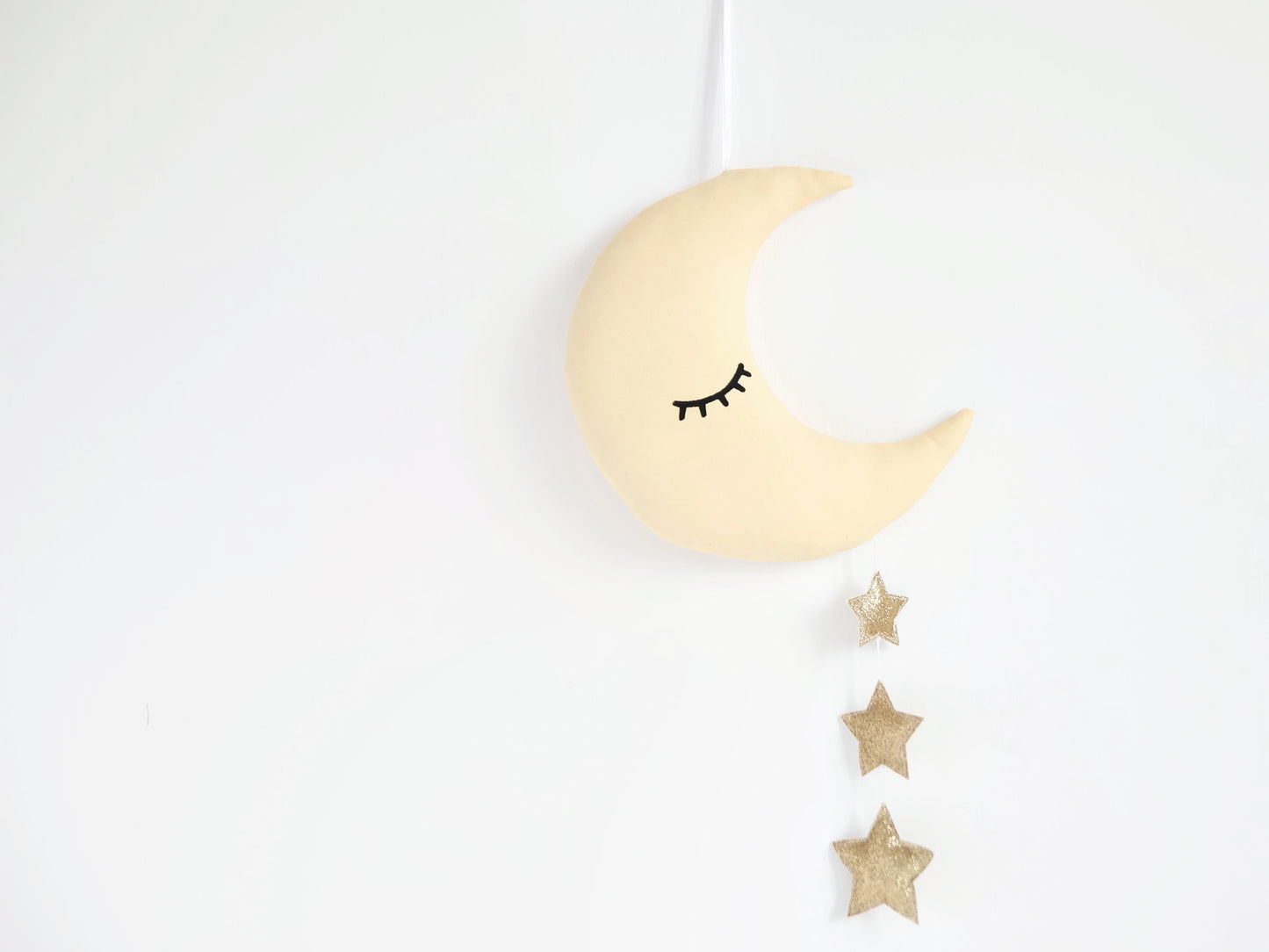 Wall Decoration Hanging Crescent Moon Pillow