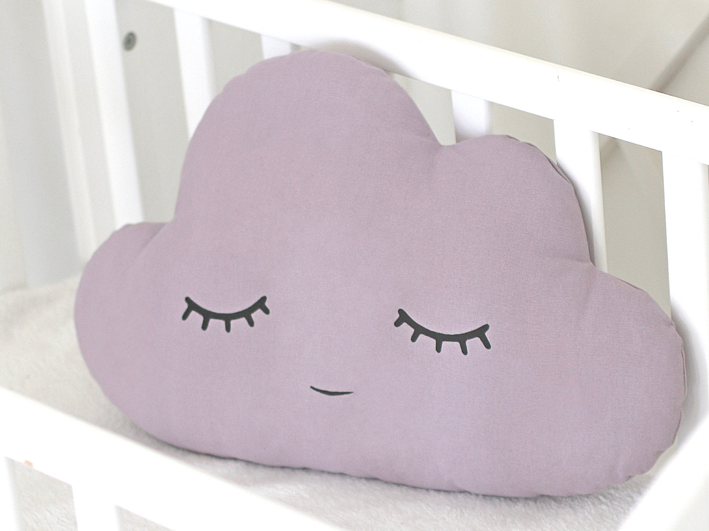 Dusty Lavender Cloud Pillow
