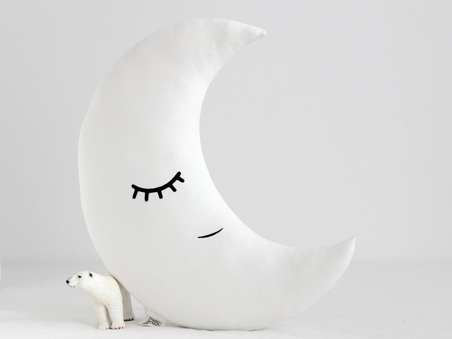 Crescent Moon Pillow (21 colors)