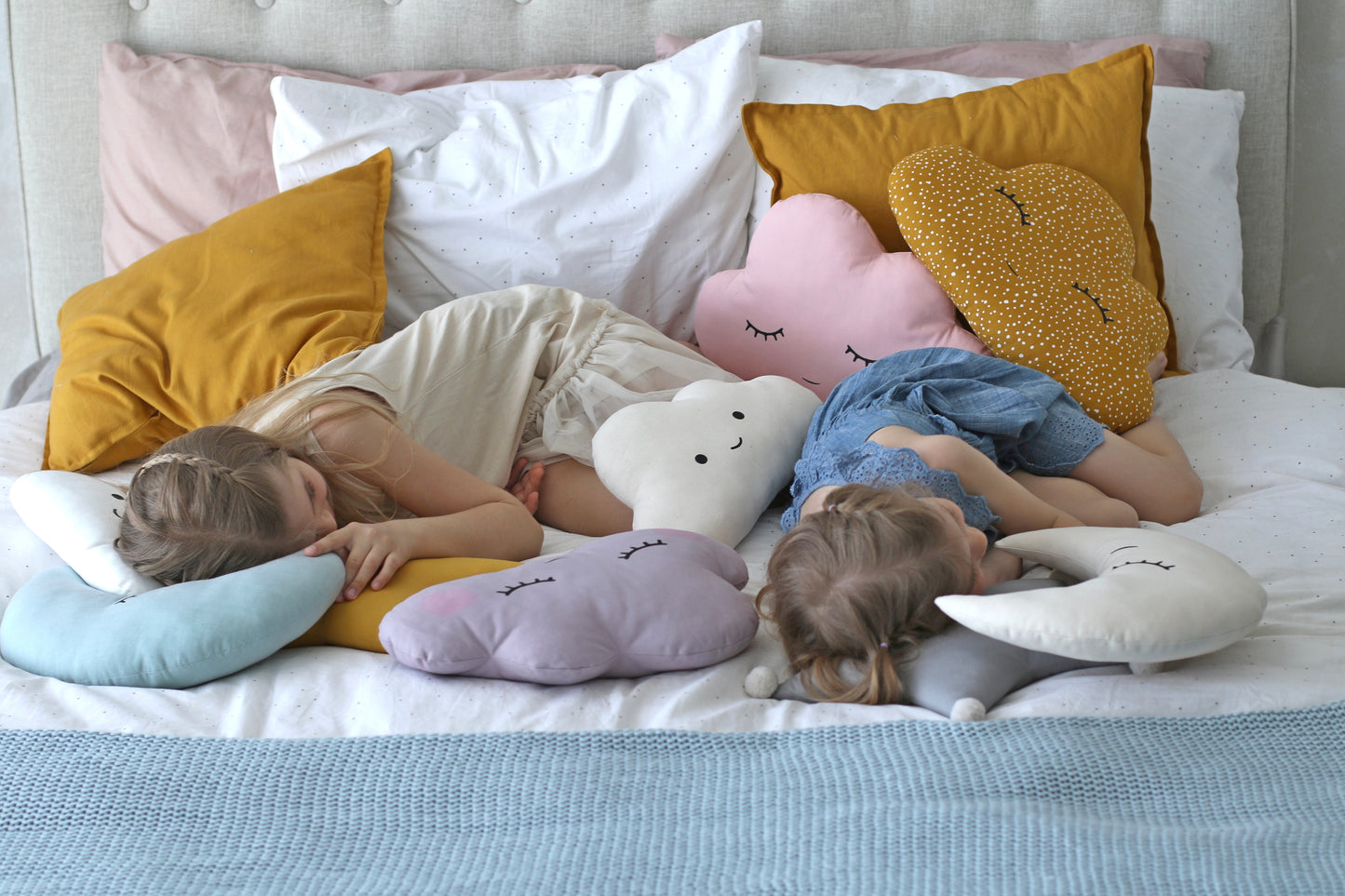Dusty Lavender Cloud Pillow