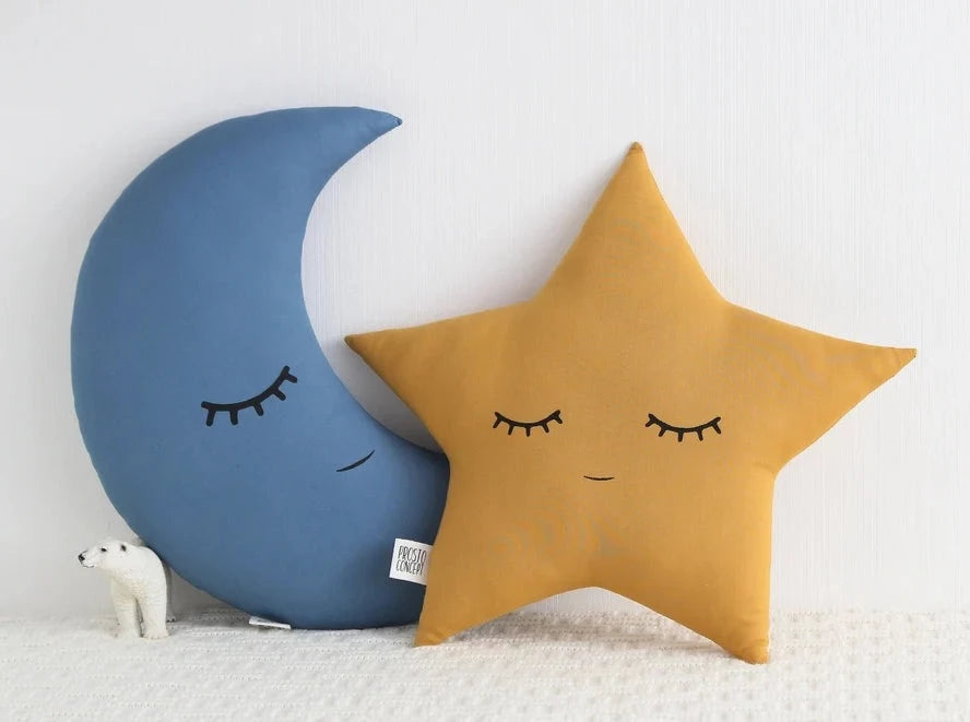 Crescent Moon Pillow (21 colors)