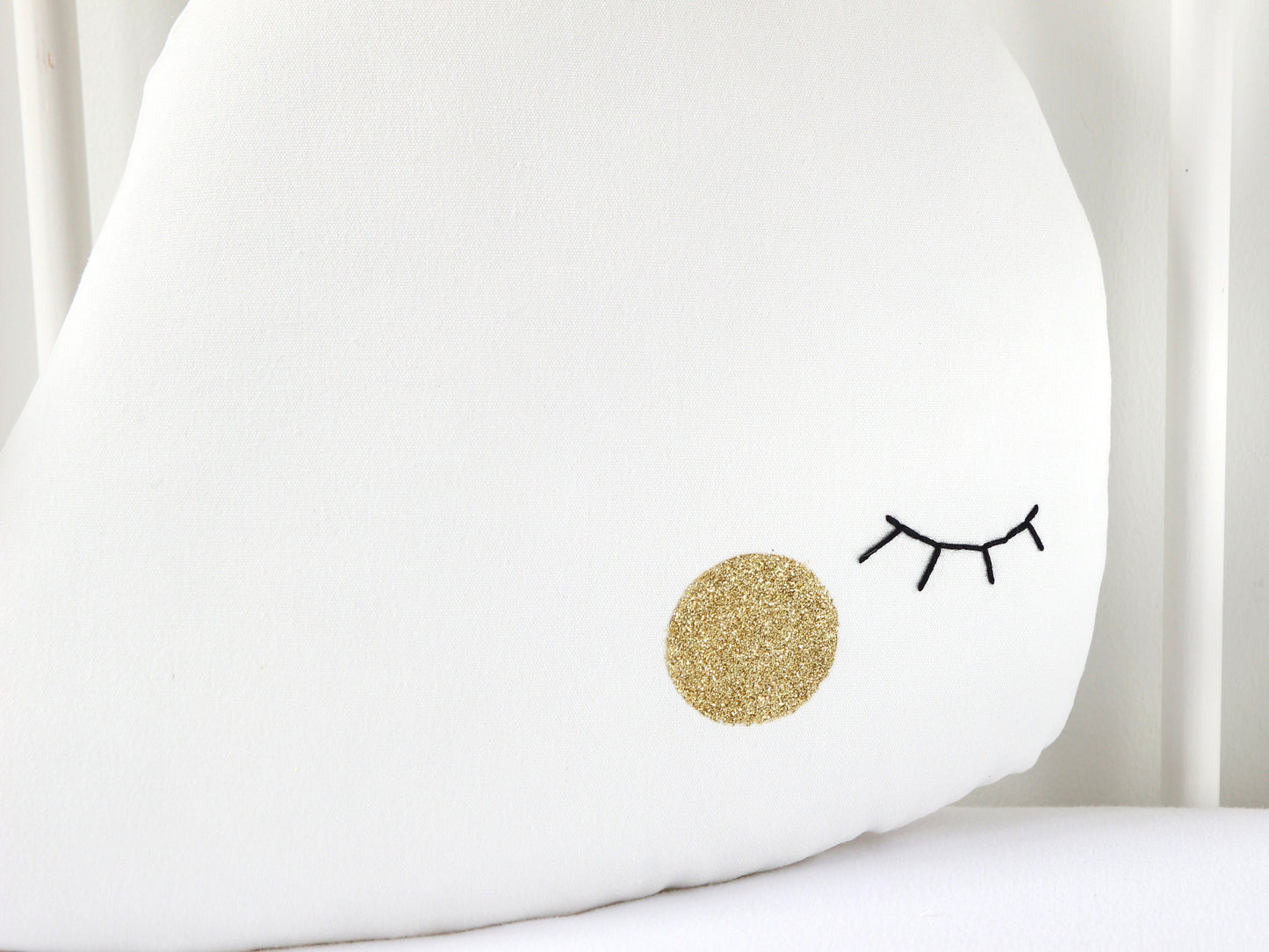 White Whale Pillow