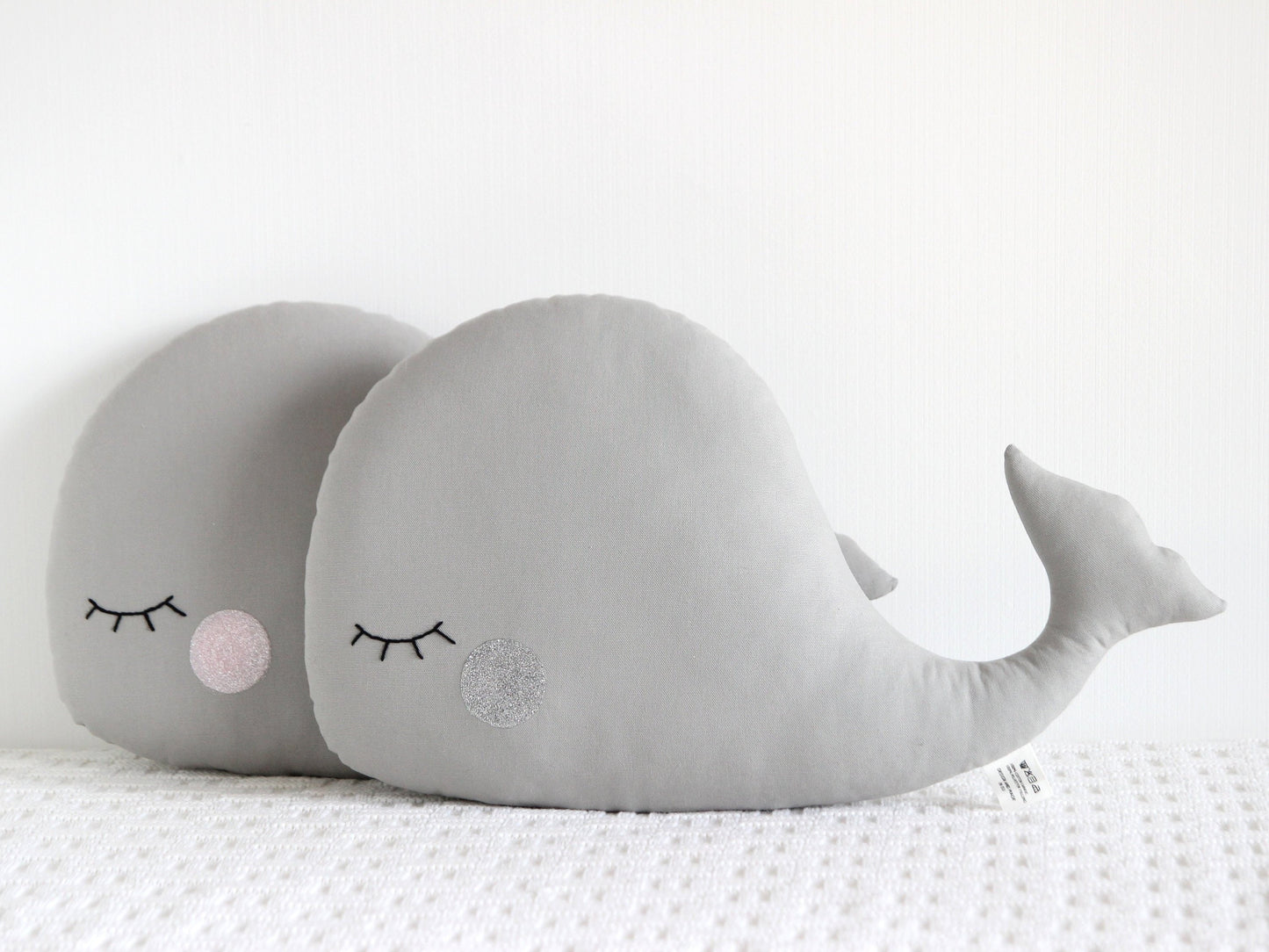 Gray Whale Pillow