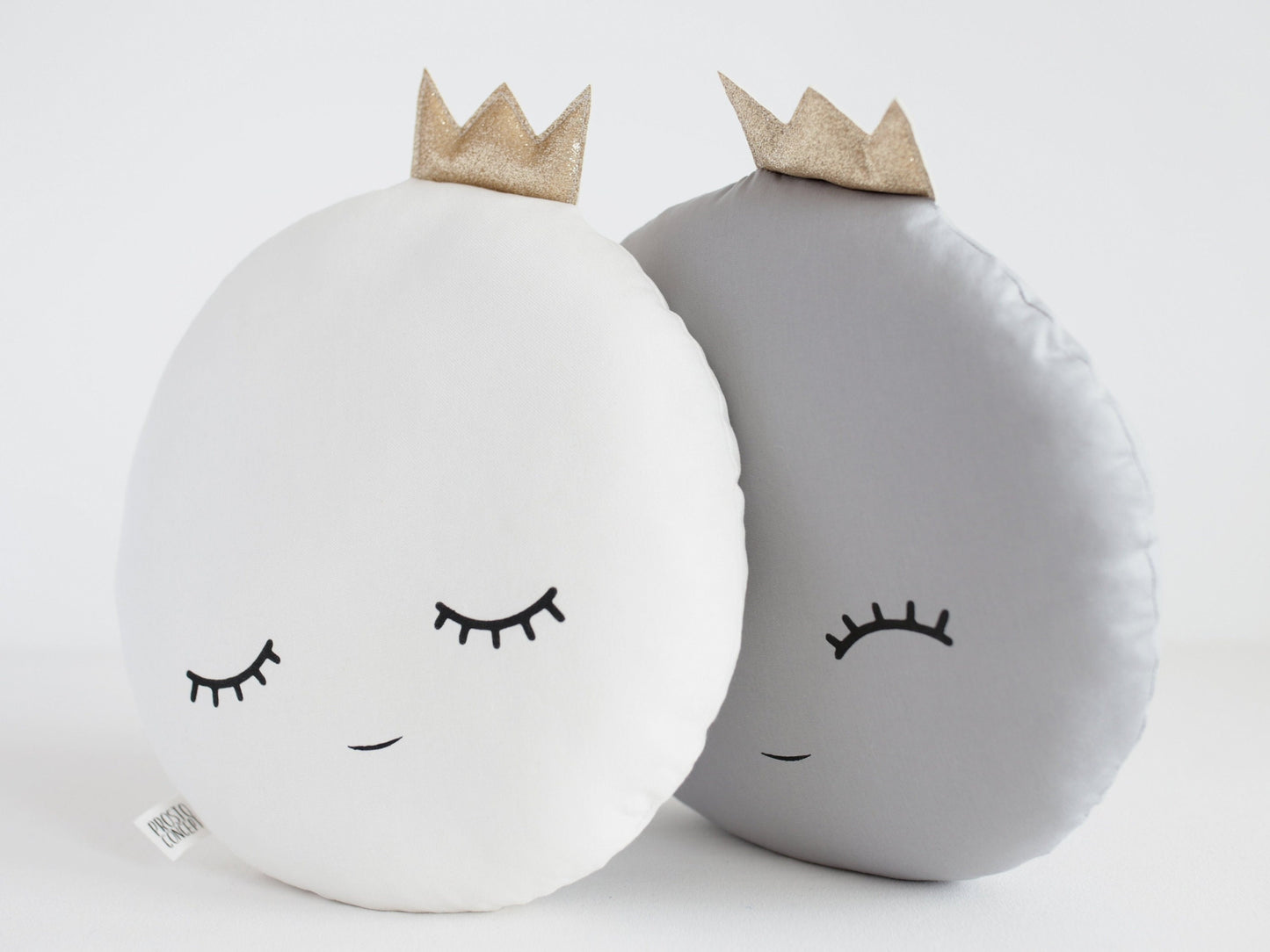 Full Moon Pillow (6 colors) with Crown