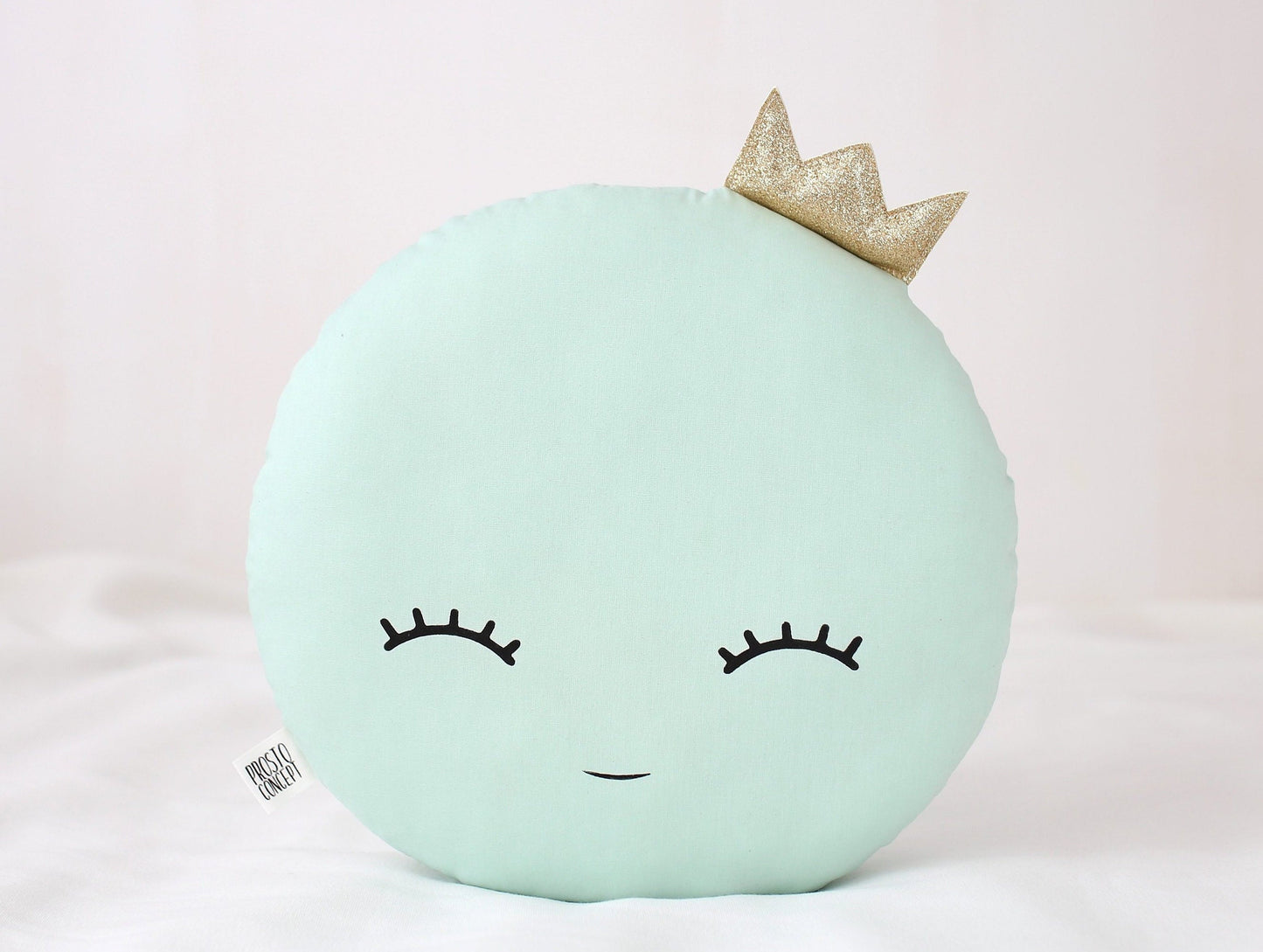 Full Moon Pillow (6 colors) with Crown