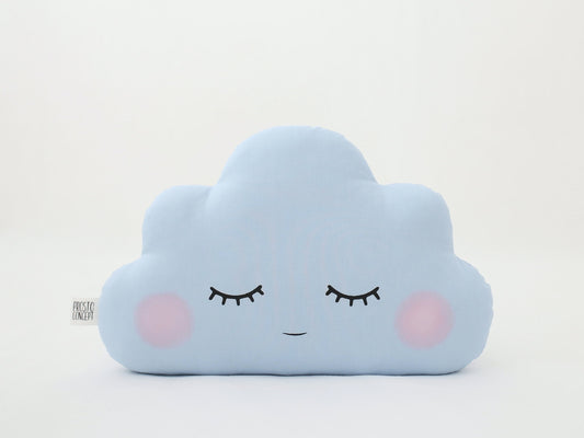 Light Blue Small Cloud Pillow