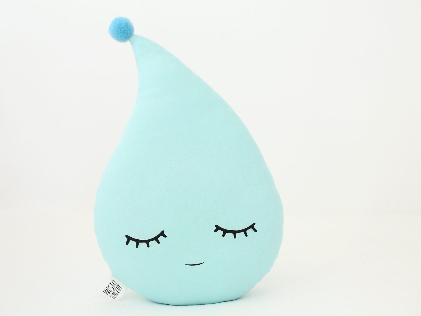 Mint Raindrop Pillow