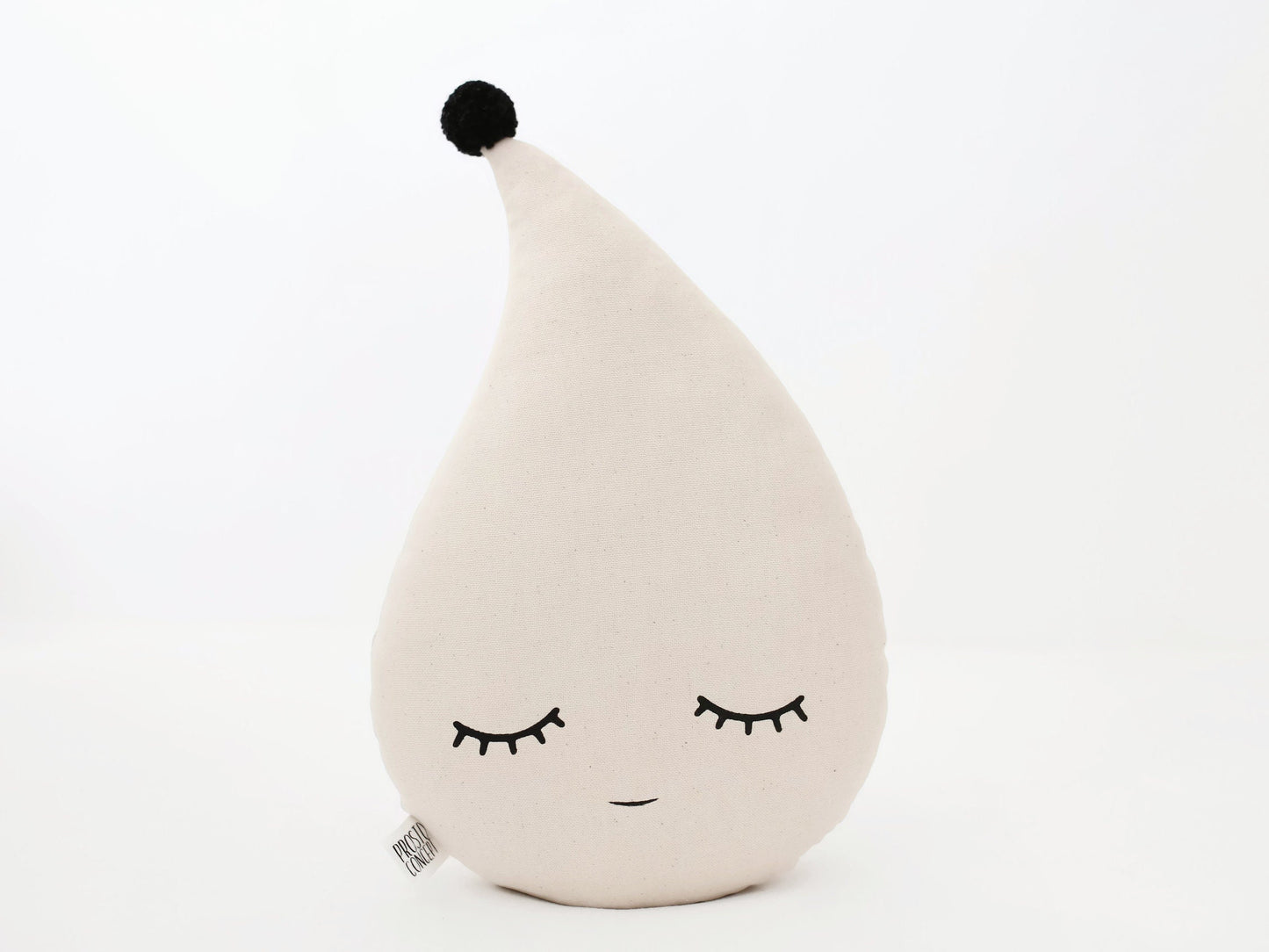 Beige Raindrop Pillow