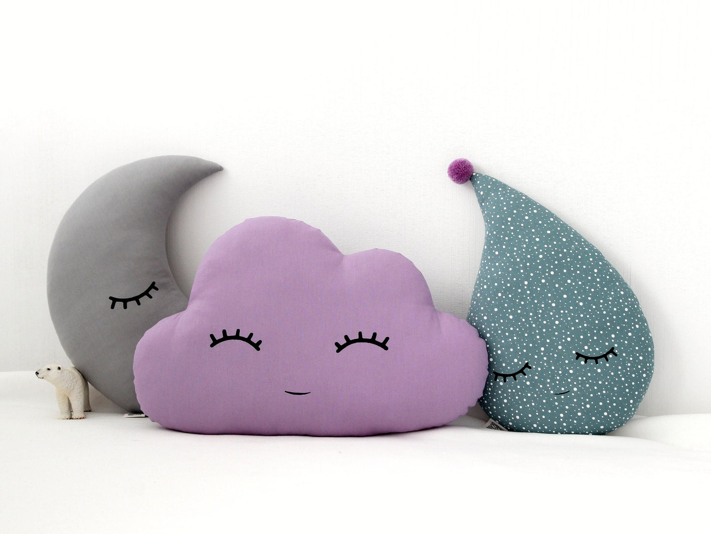 Purple Cloud Pillow