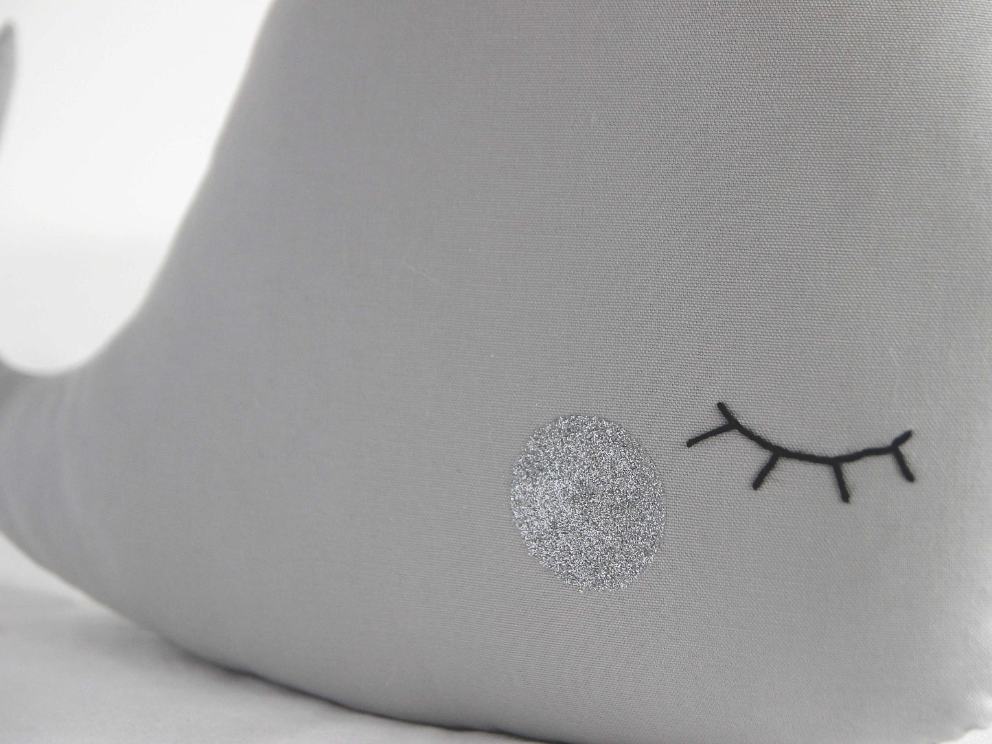 Gray Whale Pillow