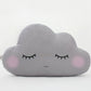 Gray Cloud Pillow