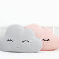 Light Gray Cloud Pillow