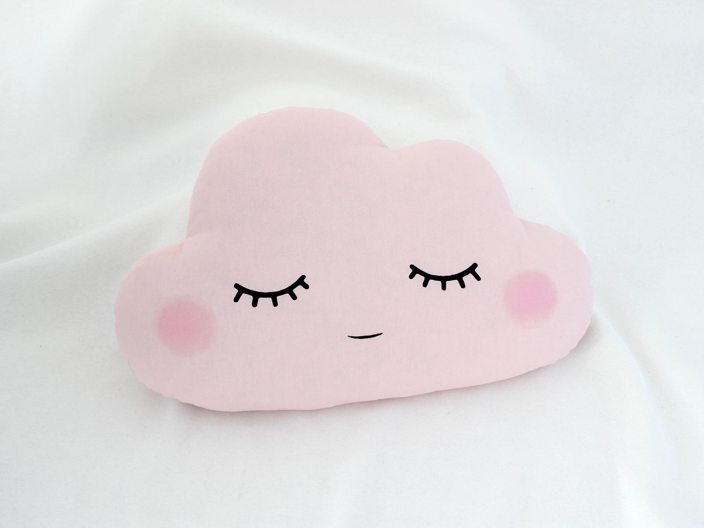 Pale Pink Cloud Pillow