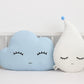 Gray Raindrop Pillow