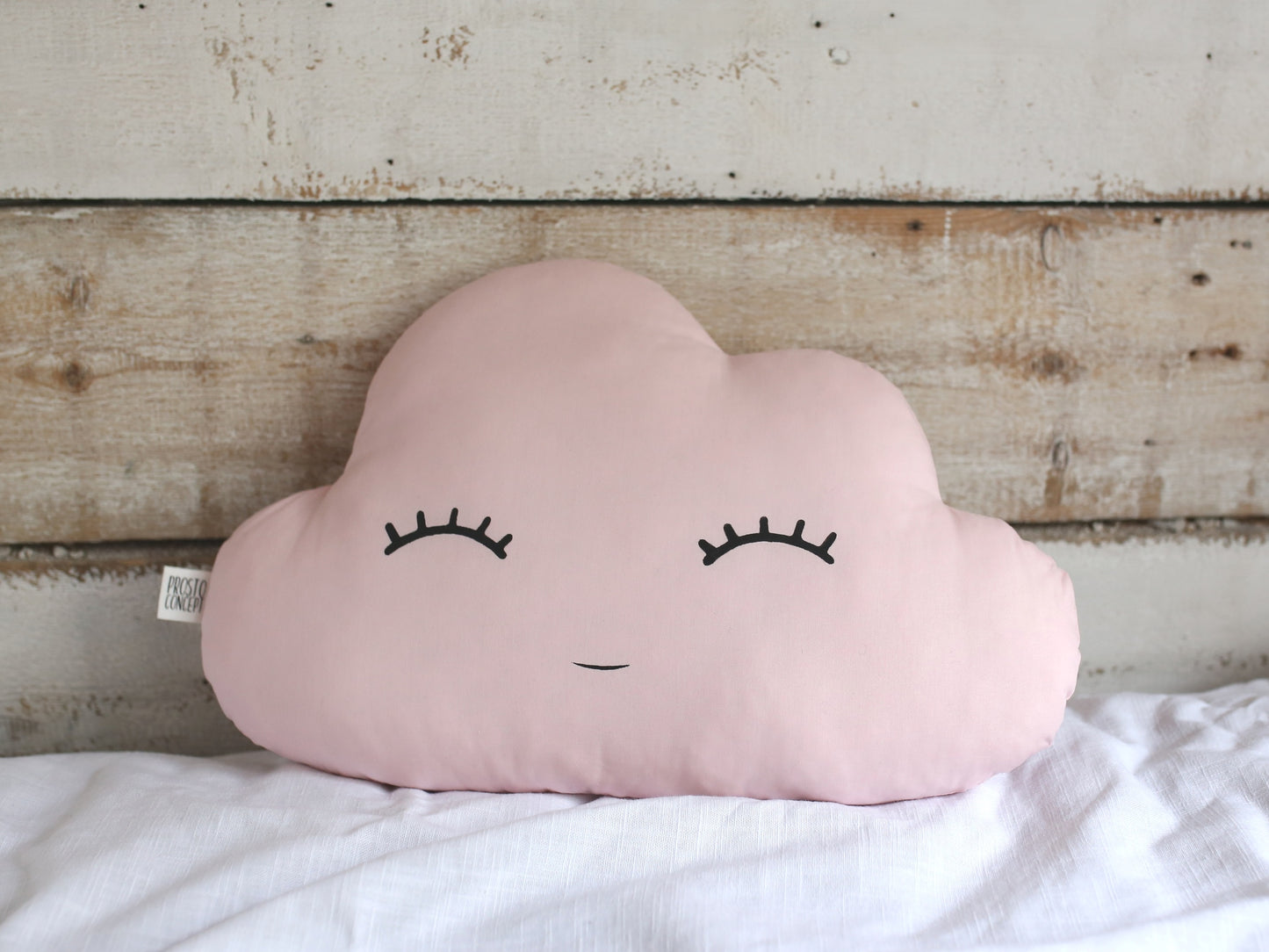 Pale Pink Cloud Pillow