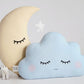 Light Blue Small Cloud Pillow