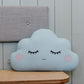 Light Blue Small Cloud Pillow