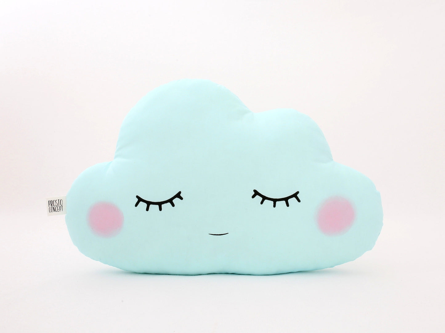 Blue Mint Cloud Pillow