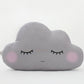 Gray Cloud Pillow