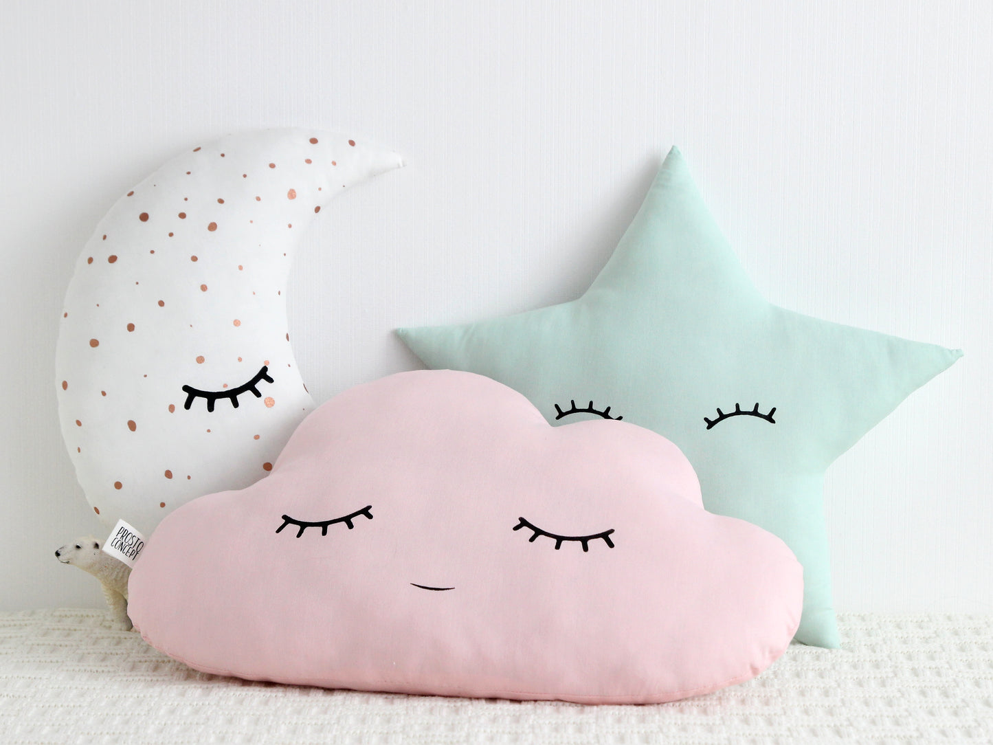 Pale Pink Cloud Pillow