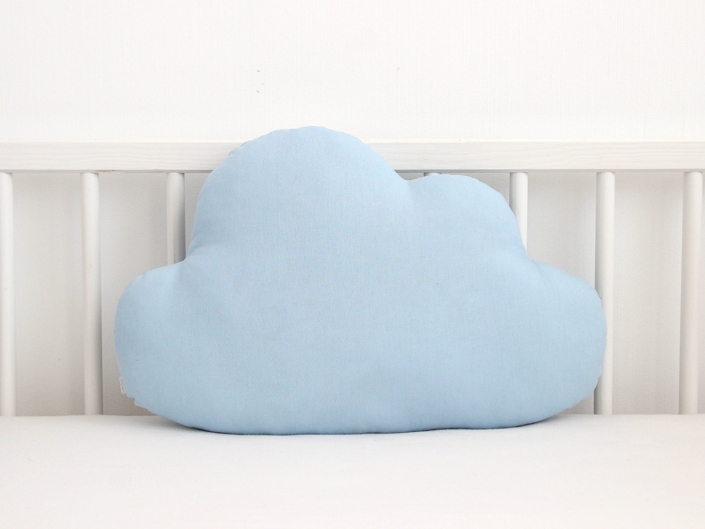 Blue cloud sale pillow