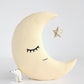 Crescent Moon Pillow (8 colors) with Star