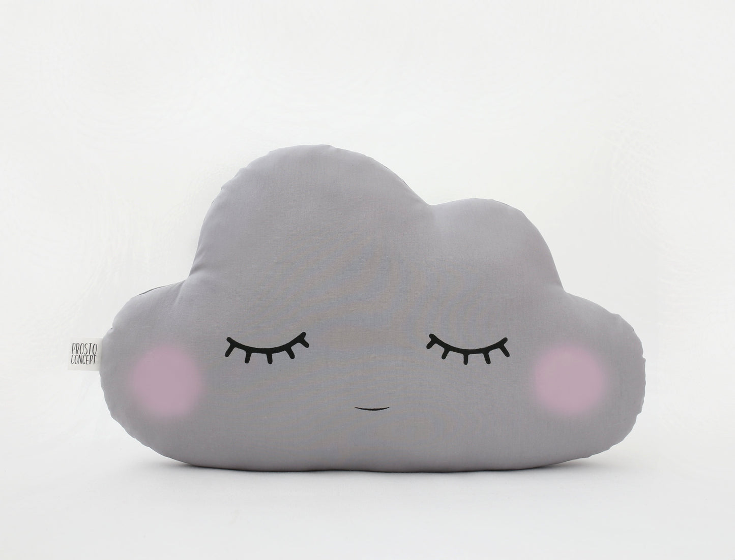 Gray Cloud Pillow