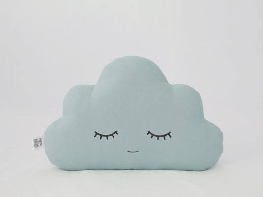 Dusty Mint Small Cloud Pillow