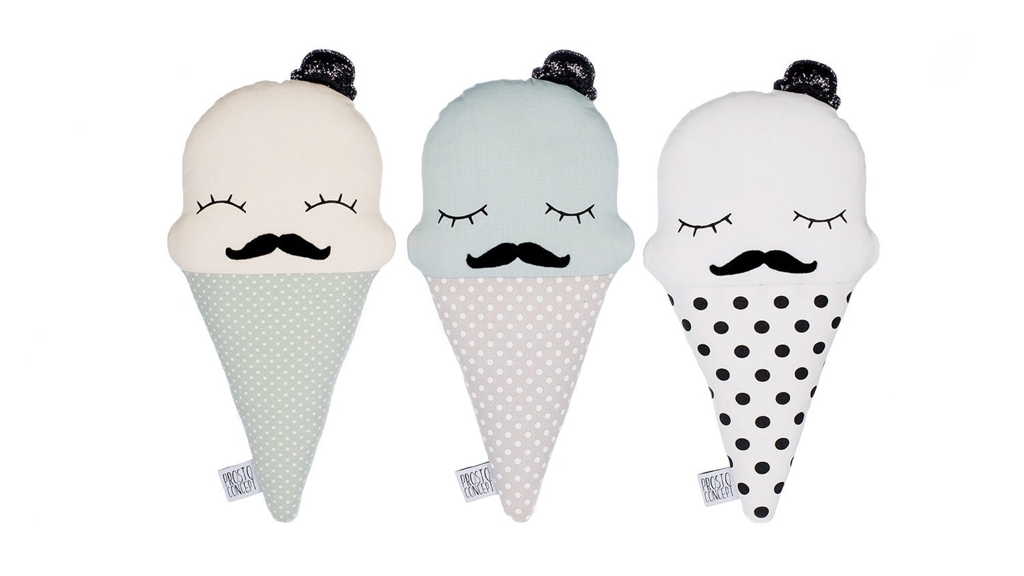 Mister Ice Cream Pillow (3 colors)