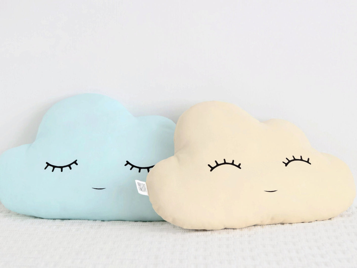 Blue Mint Cloud Pillow