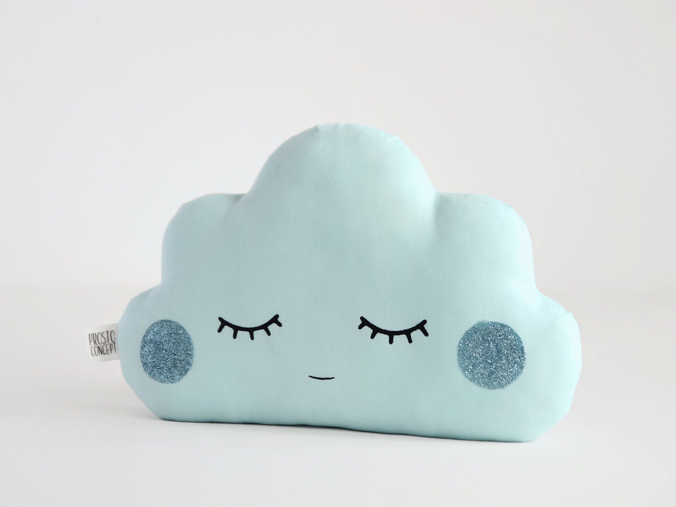 Small Cloud Pillow 5 colors with Glitter Cheeks ProstoConcept