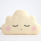 Pastel Yellow Small Cloud Pillow