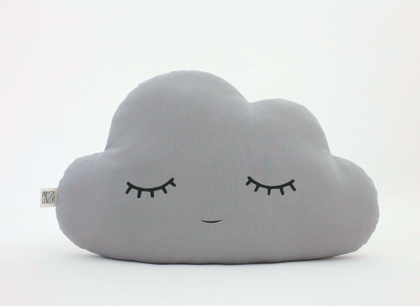 Gray Cloud Pillow