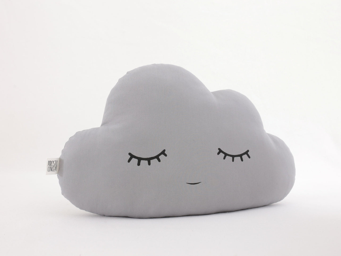 Gray Cloud Pillow