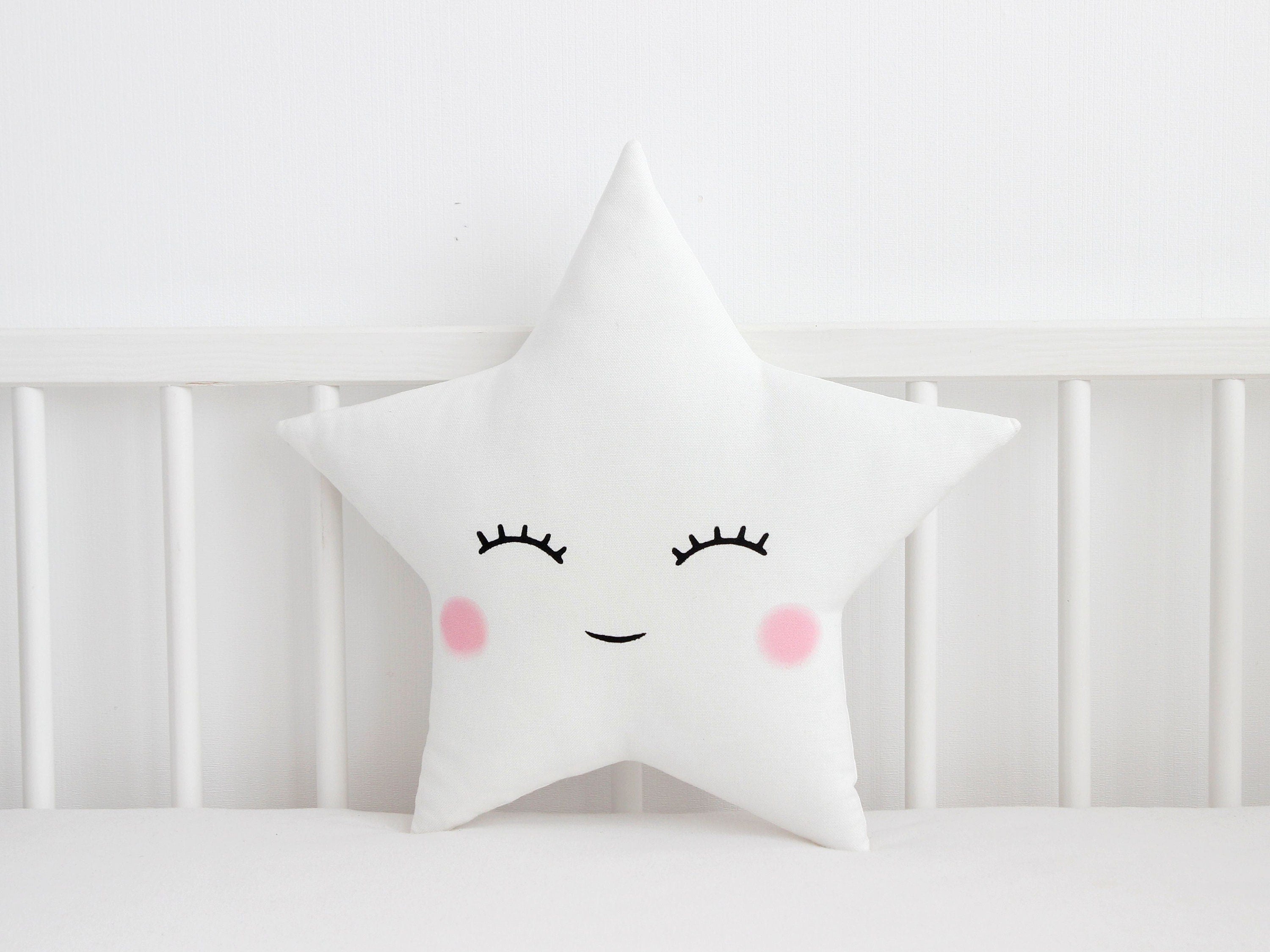 Pink star pillow hot sale