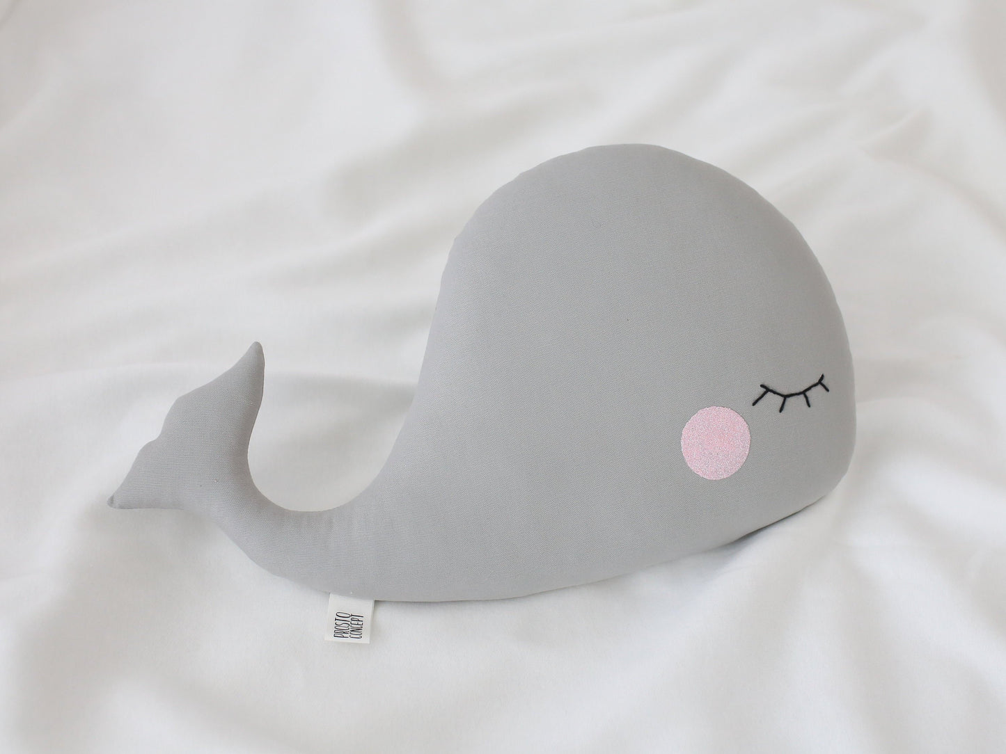 Gray Whale Pillow