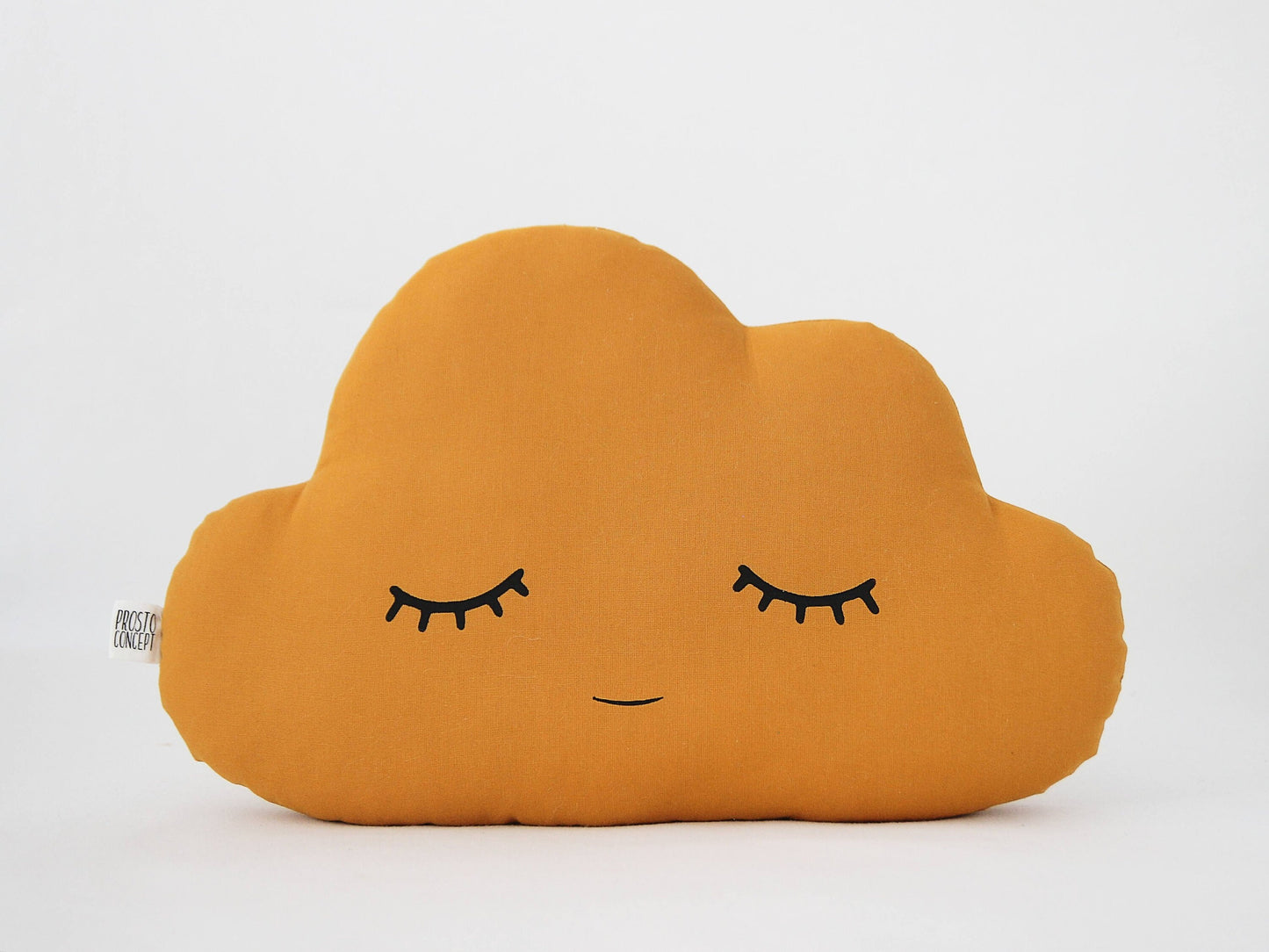 Mustard Cloud Pillow