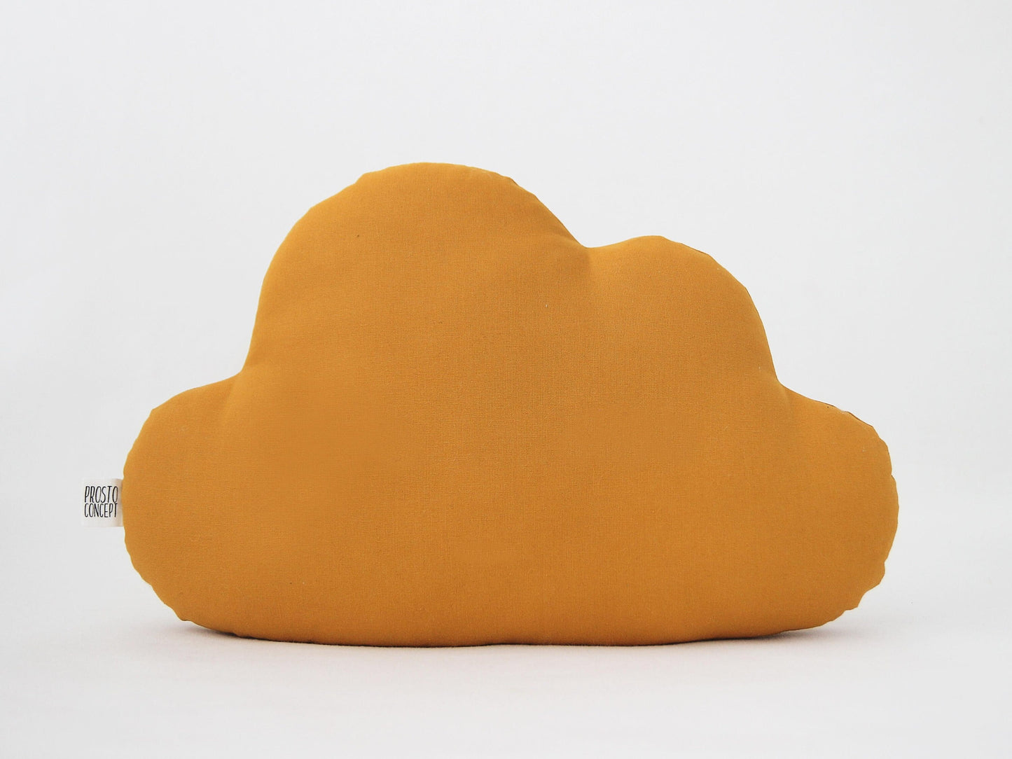 Mustard Cloud Pillow